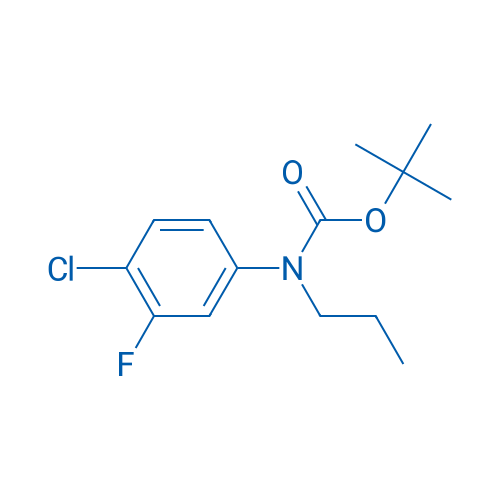 tert-Butyl N-(4-chloro-3-fluorophenyl)-N-propylcarbamate 5g