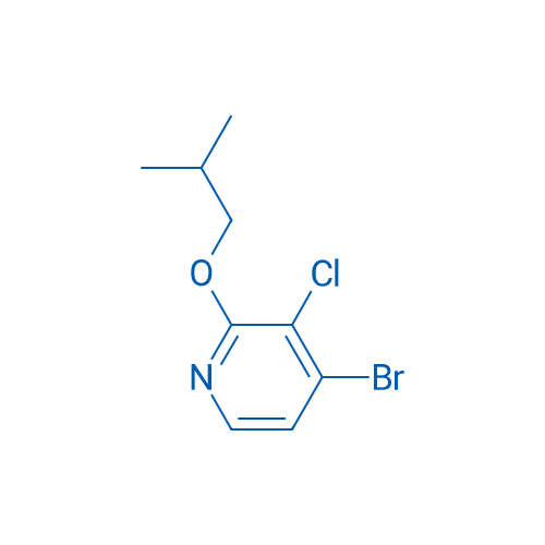4-Bromo-3-chloro-2-(2-methylpropoxy)pyridine 5g