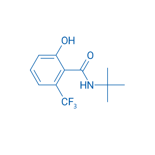 N-tert-Butyl-2-hydroxy-6-(trifluoromethyl)benzamide 5g