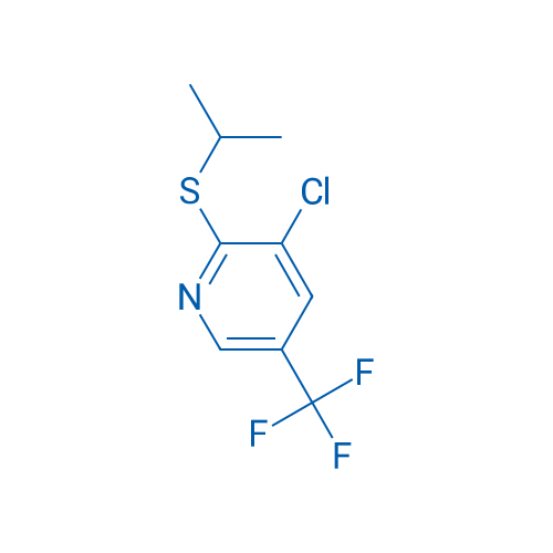 3-Chloro-2-(propan-2-ylsulfanyl)-5-(trifluoromethyl)pyridine 5g