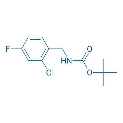 tert-Butyl N-[(2-chloro-4-fluorophenyl)methyl]carbamate 5g