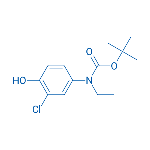 tert-Butyl N-(3-chloro-4-hydroxyphenyl)-N-ethylcarbamate 1g