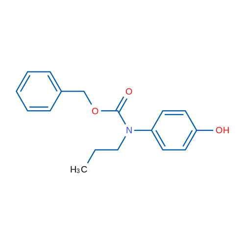 Benzyl N-(4-hydroxyphenyl)-N-propylcarbamate 1g