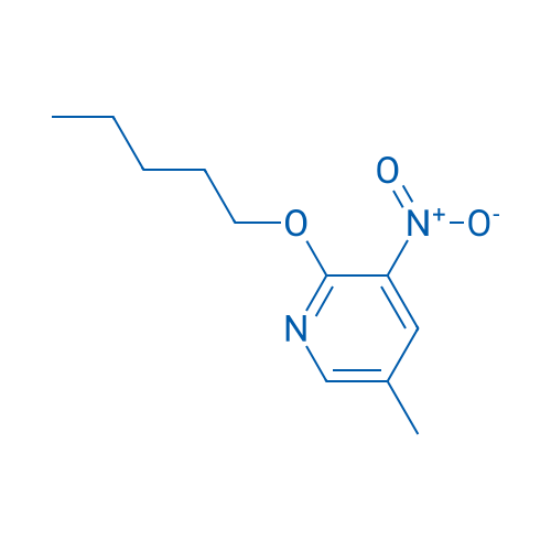 5-Methyl-3-nitro-2-(pentyloxy)pyridine 5g