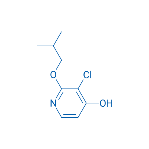 3-Chloro-2-(2-methylpropoxy)pyridin-4-ol 1g