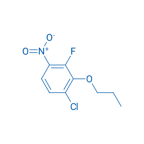1-Chloro-3-fluoro-4-nitro-2-propoxybenzene 5g