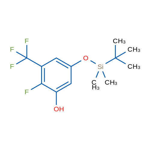 5-[(tert-Butyldimethylsilyl)oxy]-2-fluoro-3-(trifluoromethyl)phenol 1g