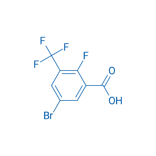 5-Bromo-2-fluoro-3-(trifluoromethyl)benzoic acid 250mg