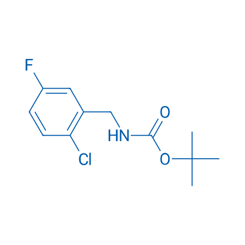 tert-Butyl N-[(2-chloro-5-fluorophenyl)methyl]carbamate 5g