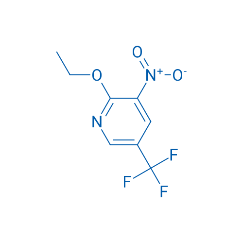 2-Ethoxy-3-nitro-5-(trifluoromethyl)pyridine 1g