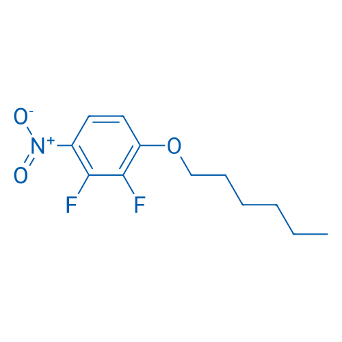 2,3-Difluoro-1-(hexyloxy)-4-nitrobenzene 1g