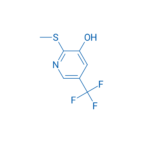 2-(Methylsulfanyl)-5-(trifluoromethyl)pyridin-3-ol 1g