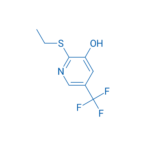 2-(Ethylsulfanyl)-5-(trifluoromethyl)pyridin-3-ol 5g