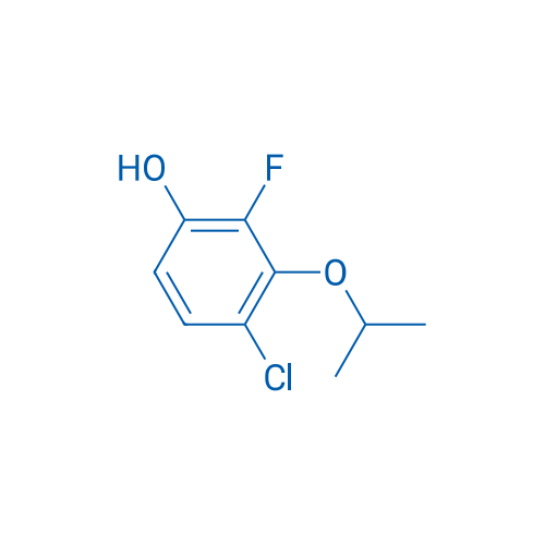 4-Chloro-2-fluoro-3-(propan-2-yloxy)phenol 5g