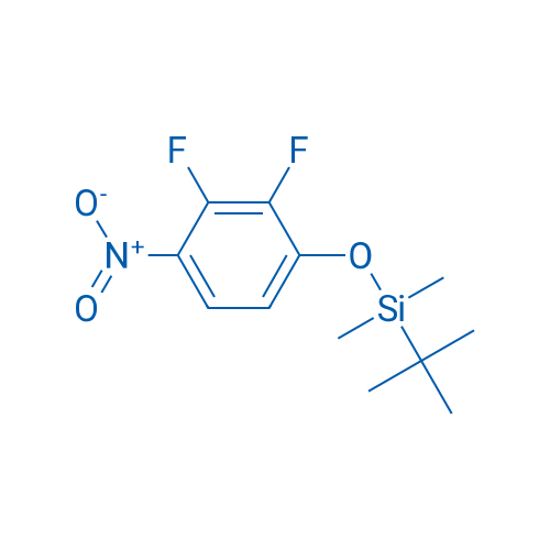 tert-Butyl(2,3-difluoro-4-nitrophenoxy)dimethylsilane 1g