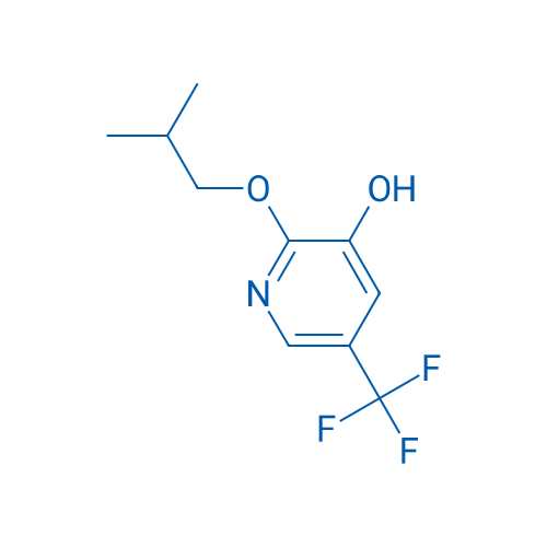 2-(2-Methylpropoxy)-5-(trifluoromethyl)pyridin-3-ol 1g