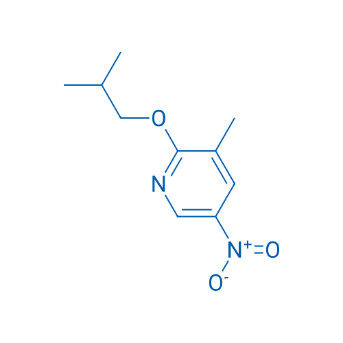 3-Methyl-2-(2-methylpropoxy)-5-nitropyridine 1g