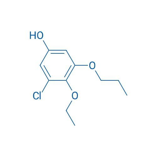 3-Chloro-4-ethoxy-5-propoxyphenol 1g