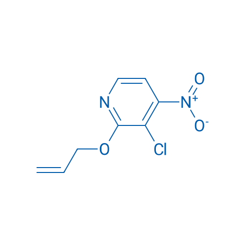 3-Chloro-4-nitro-2-(prop-2-en-1-yloxy)pyridine 5g