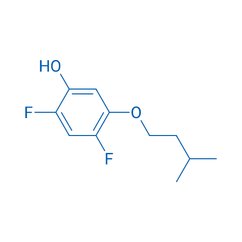 2,4-Difluoro-5-(3-methylbutoxy)phenol 5g