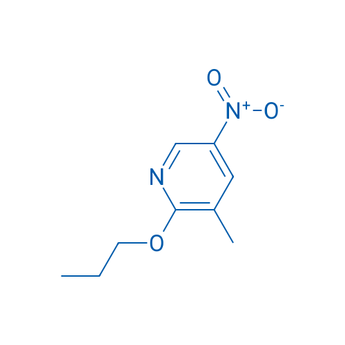 3-Methyl-5-nitro-2-propoxypyridine 1g