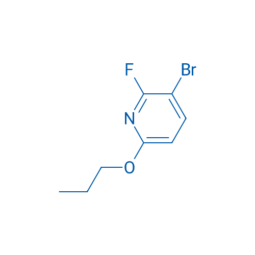 3-Bromo-2-fluoro-6-propoxypyridine 5g