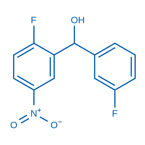 (2-Fluoro-5-nitrophenyl)(3-fluorophenyl)methanol 5g
