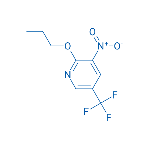 3-Nitro-2-propoxy-5-(trifluoromethyl)pyridine 1g