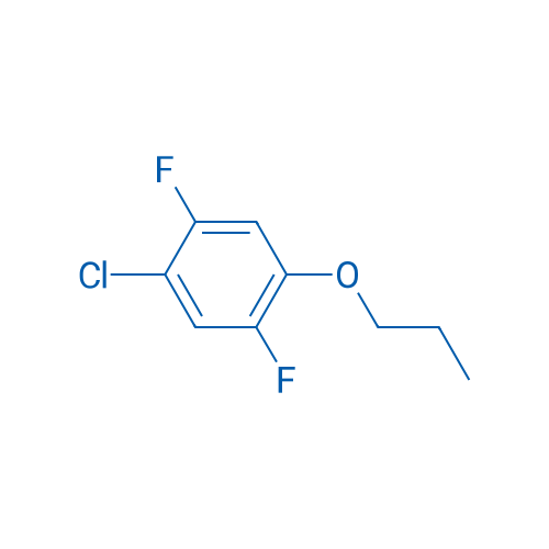 1-Chloro-2,5-difluoro-4-propoxybenzene 1g
