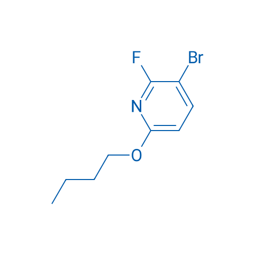 3-Bromo-6-butoxy-2-fluoropyridine 5g