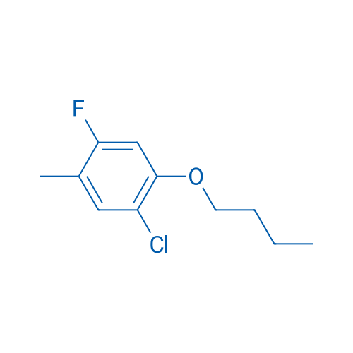 1-Butoxy-2-chloro-5-fluoro-4-methylbenzene 5g