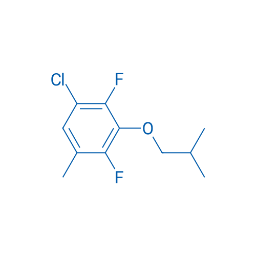1-Chloro-2,4-difluoro-5-methyl-3-(2-methylpropoxy)benzene 1g