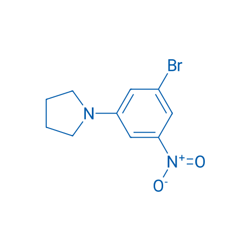 1-(3-Bromo-5-nitrophenyl)pyrrolidine 5g