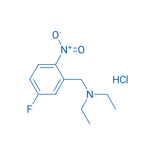Diethyl[(5-fluoro-2-nitrophenyl)methyl]amine hydrochloride 1g