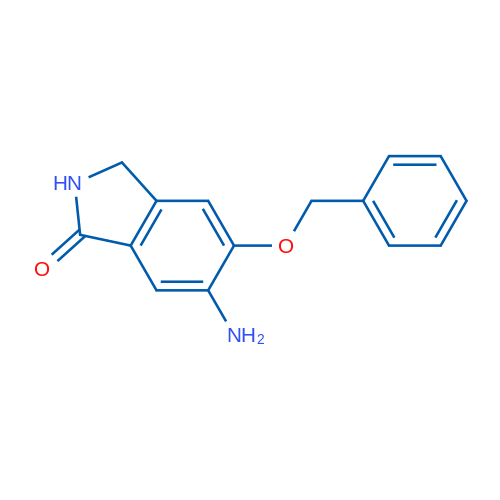 6-Amino-5-(benzyloxy)-2,3-dihydro-1H-isoindol-1-one 1g
