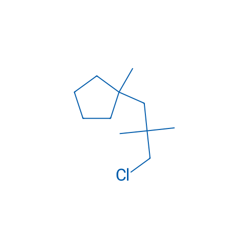 1-(3-Chloro-2,2-dimethylpropyl)-1-methylcyclopentane 1g