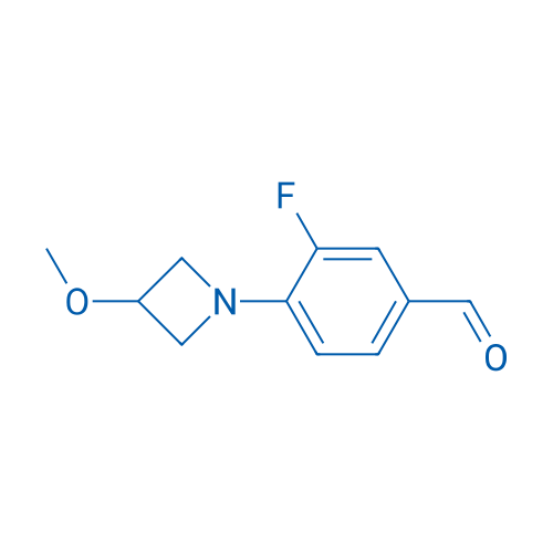 3-Fluoro-4-(3-methoxyazetidin-1-yl)benzaldehyde 1g