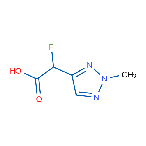 2-Fluoro-2-(2-methyl-2H-1,2,3-triazol-4-yl)acetic acid 1g