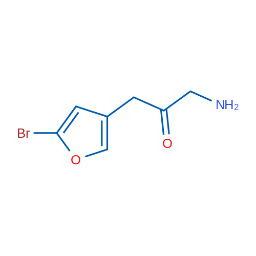 1-Amino-3-(5-bromofuran-3-yl)propan-2-one 1g