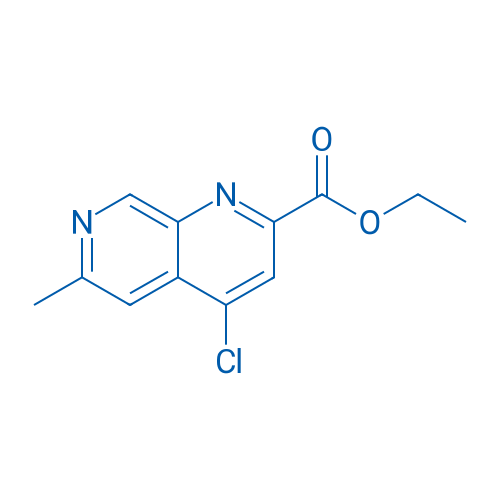 Ethyl 4-chloro-6-methyl-1,7-naphthyridine-2-carboxylate 1g