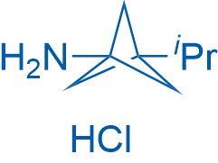 3-Isopropylbicyclo[1.1.1]pentan-1-amine hydrochloride 100mg