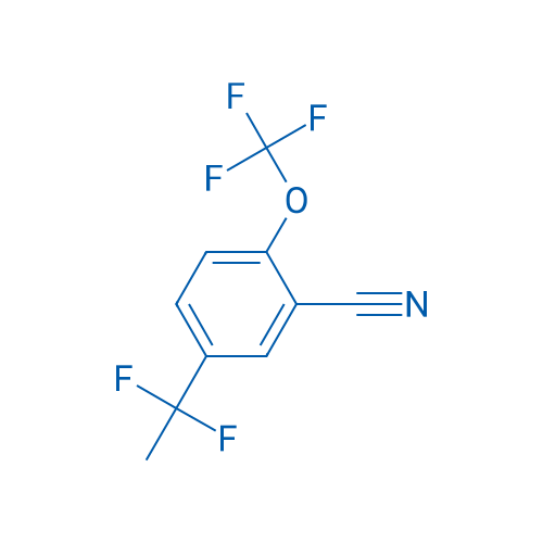 5-(1,1-Difluoroethyl)-2-(trifluoromethoxy)benzonitrile 100mg