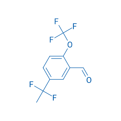 5-(1,1-Difluoroethyl)-2-(trifluoromethoxy)benzaldehyde 250mg