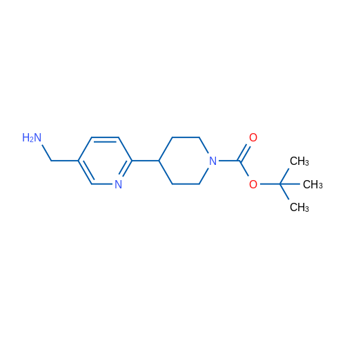 tert-Butyl 4-[5-(aminomethyl)pyridin-2-yl]piperidine-1-carboxylate 1g