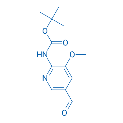 TERT-BUTYL (5-FORMYL-3-METHOXYPYRIDIN-2-YL)CARBAMATE 1g