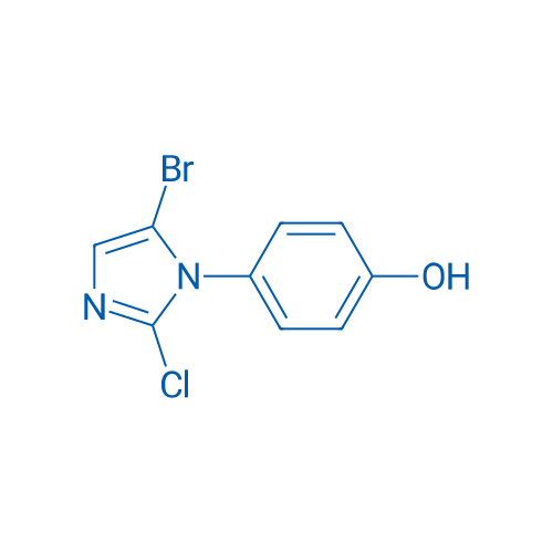 4-(5-Bropmo-2-chloro-1h-imidazol-1-yl)phenol 1g