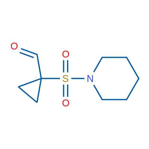 1-(Piperidine-1-sulfonyl)cyclopropane-1-carbaldehyde 1g