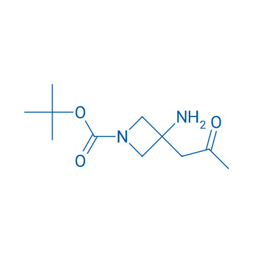 tert-butyl 3-amino-3-(2-oxopropyl)azetidine-1-carboxylate 1g