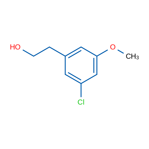 2-(3-Chloro-5-methoxyphenyl)ethan-1-ol 100mg