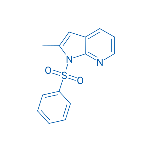 2-Methyl-1-(phenylsulfonyl)-1H-pyrrolo[2,3-b]pyridine 100mg